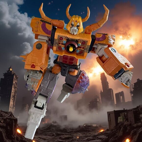 Hasbro 2002 Transformers Armada Supreme Class UNICRON Planet w/Missile - Picture 14 of 14